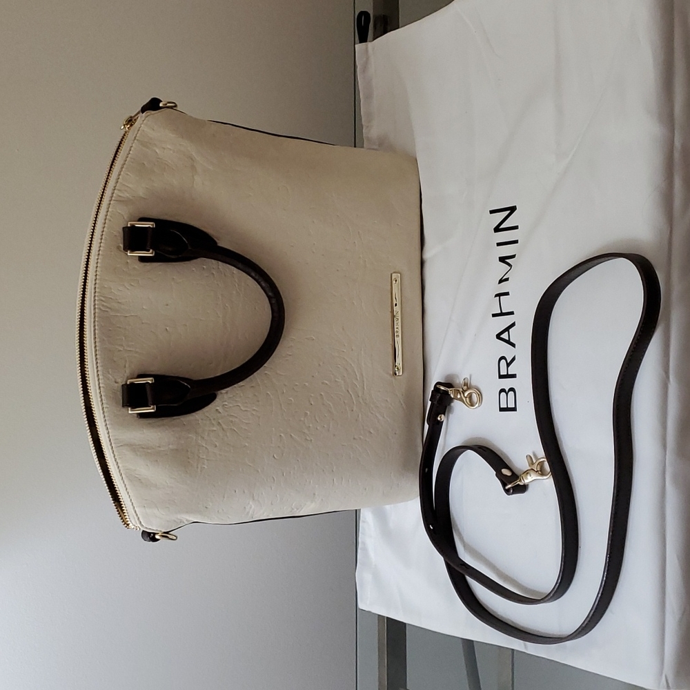 Brahmin Large Duxbury Cream